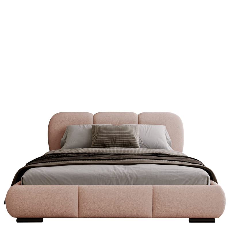 Fito Sängram med förvaring 160x200 cm - rosa - Möbler - Säng - Sängram & sängstomme