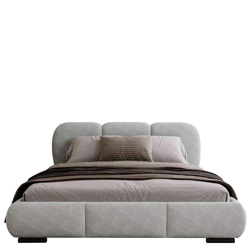 Fito Sängram med förvaring 180x200 cm - grå - Möbler - Säng - Sängram & sängstomme