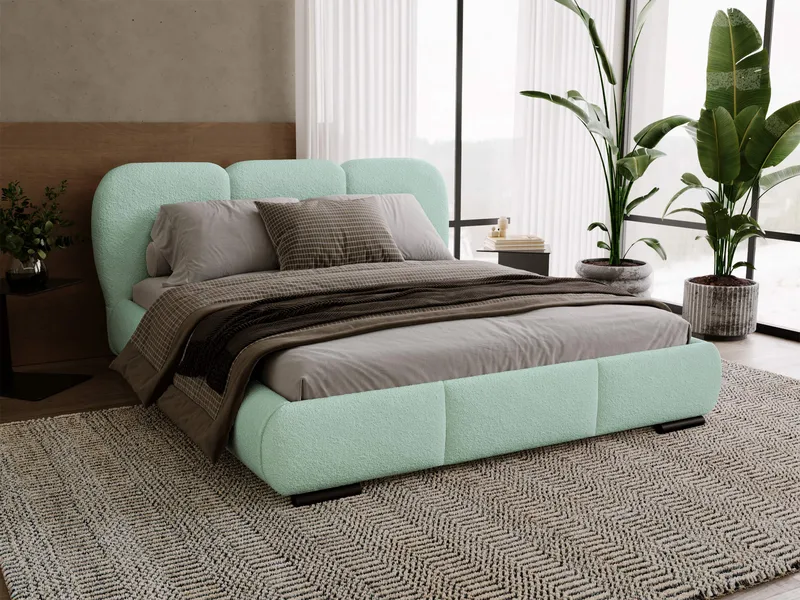 Fito Sängram med förvaring 180x200 cm - mint - Möbler - Säng - Sängram & sängstomme