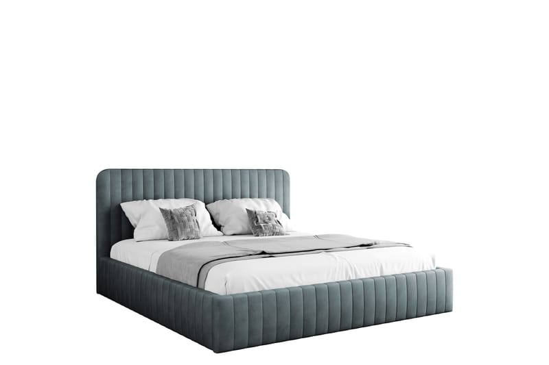 Flanna Sängram 140x200 cm - Mörkgrå - Möbler - Säng - Sängram & sängstomme