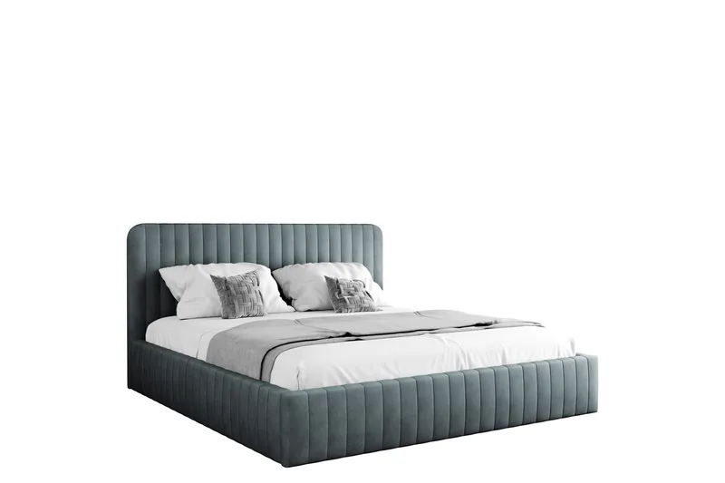 Flanna Sängram 140x200 cm - Mörkgrå - Möbler - Säng - Sängram & sängstomme