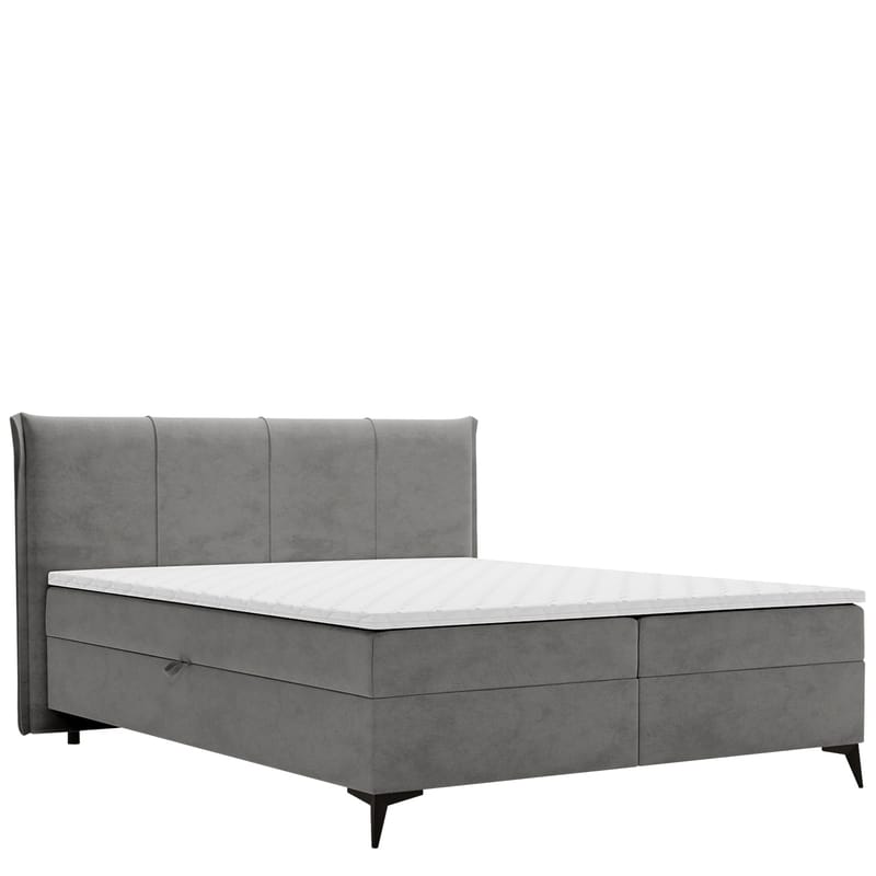 Florizel Sängpaket Kontinentalsäng 160x200 cm - Grå - Möbler - Säng - Komplett sängpaket