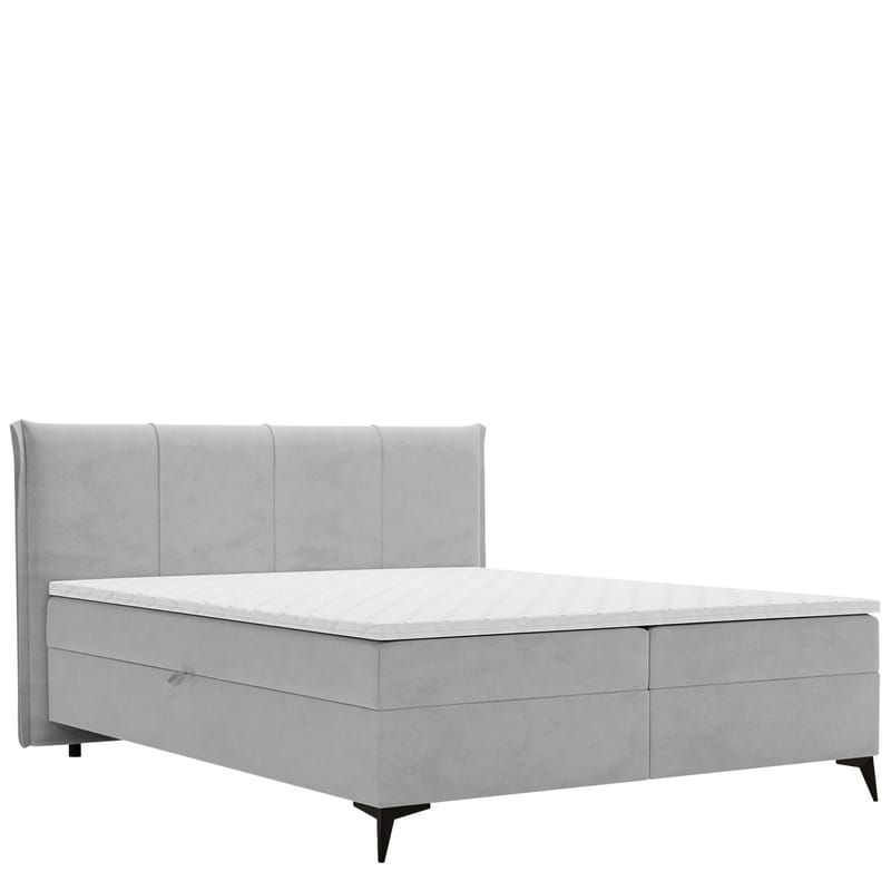 Florizel Sängpaket Kontinentalsäng 160x200 cm - Grå - Möbler - Säng - Komplett sängpaket