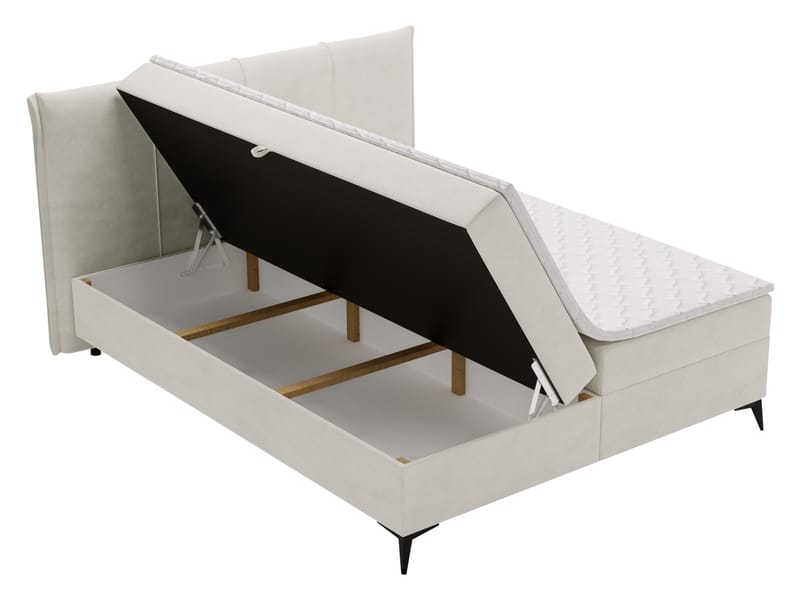 Florizel Sängpaket Kontinentalsäng 180x200 cm - Grå - Möbler - Säng - Komplett sängpaket