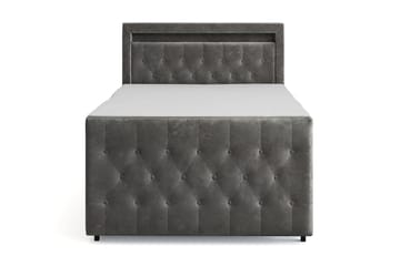 Franco Light Komplett Sängpaket med förvaring LED-belysning 120x200 cm