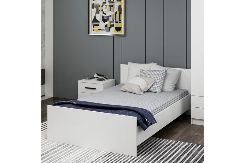 Fruitland Sängram 120x200 cm - Vit - Möbler - Säng - Sängram & sängstomme