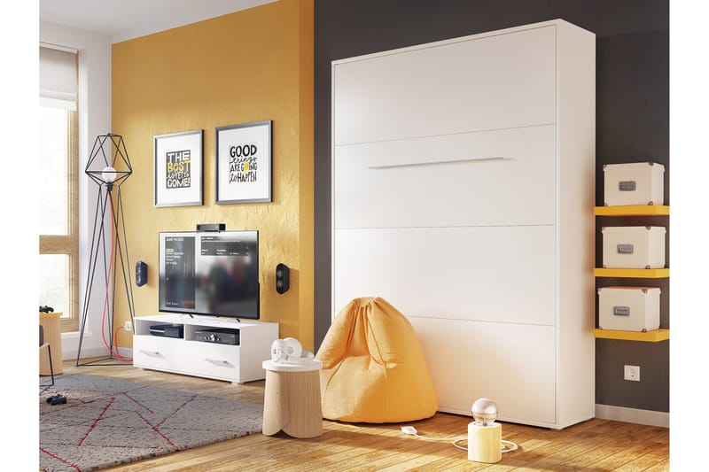 Rauk Sängskåp 152x237 cm - Beige/Brun - Möbler - Säng - Gästsäng & extrasäng - Sängskåp