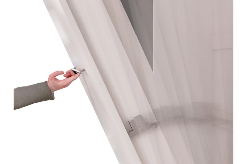 Rauk Sängskåp 152x237 cm - Beige/Brun - Möbler - Säng - Gästsäng & extrasäng - Sängskåp
