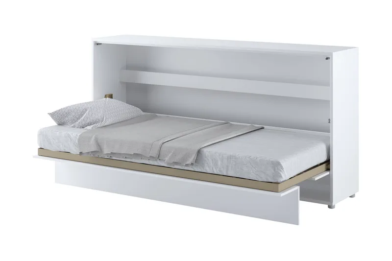 Rauk Sängskåp 211x118 cm - Vit - Möbler - Säng - Gästsäng & extrasäng - Sängskåp