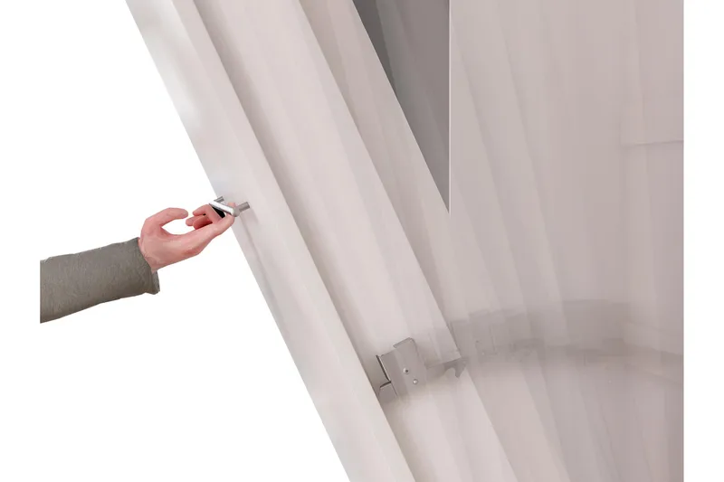 Rauk Sängskåp 215x46 cm - Grå - Möbler - Säng - Gästsäng & extrasäng - Sängskåp