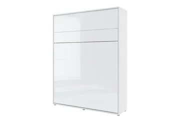 Rauk Sängskåp Fällbar Bäddbar 160x200 cm Rektangulär i Målat Trä - Vit - Möbler - Säng - Gästsäng & extrasäng - Sängskåp