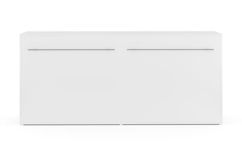 Compact Sängskåp Horisontellt90x200 Inkl Madrass Basic - Vit - Möbler - Säng - Gästsäng & extrasäng - Sängskåp