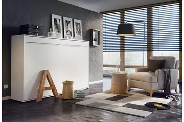 Concept Pro Sängskåp 120x200cm Wilson & Wood Vit - Möbler - Säng - Gästsäng & extrasäng - Sängskåp