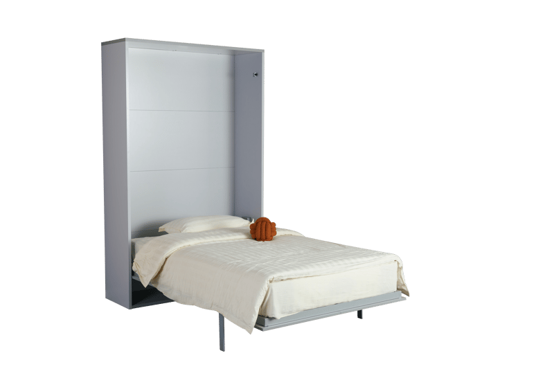 Sängskåp grå - 120x200 cm - Compact living - Grå matt - Möbler - Säng - Gästsäng & extrasäng - Utdragssäng