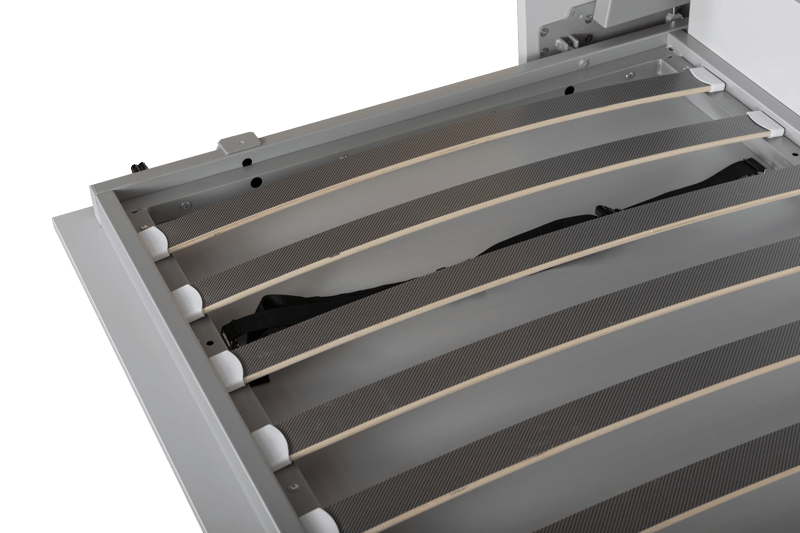 Sängskåp grå - 140x200 cm - Compact living - Grå matt - Möbler - Säng - Gästsäng & extrasäng - Utdragssäng