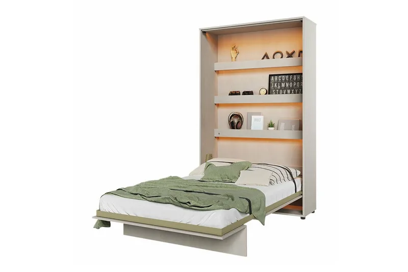 Grianan Sängskåp 120x200 cm, Beige