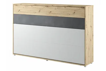 Grianan Sängskåp 120x200 cm Grey - Möbler - Säng - Gästsäng & extrasäng - Sängskåp