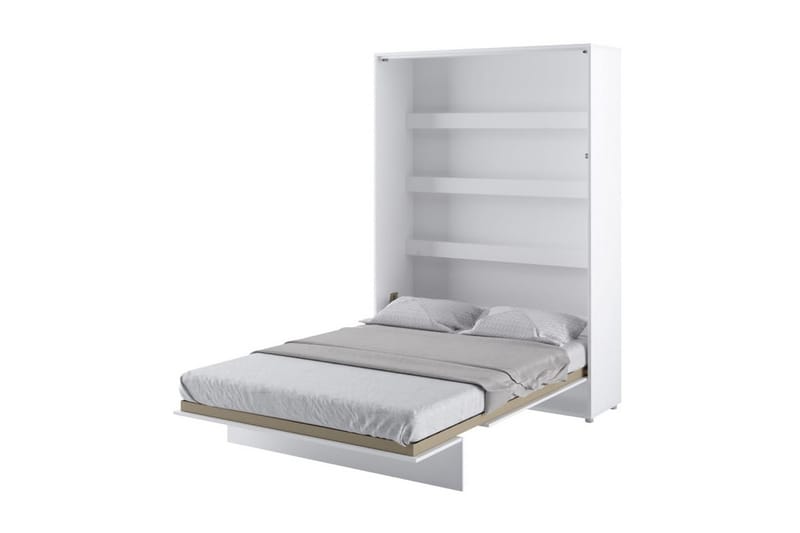 Sängskåp 140x200 cm Vertikal Vit Bed Concept - Bed Concept - Sängskåp
