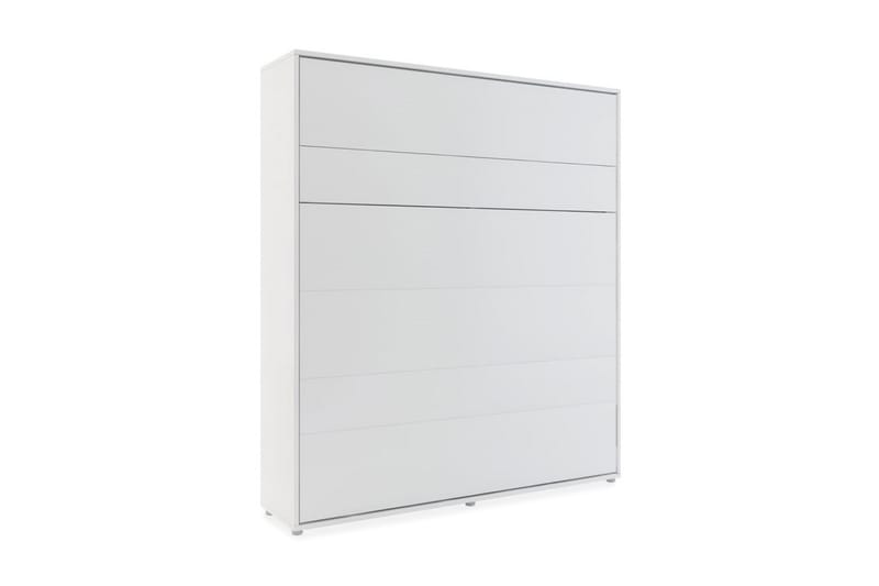 Sängskåp 180x200 cm Vertikal Vit - Bed Concept - Möbler - Säng - Gästsäng & extrasäng - Sängskåp