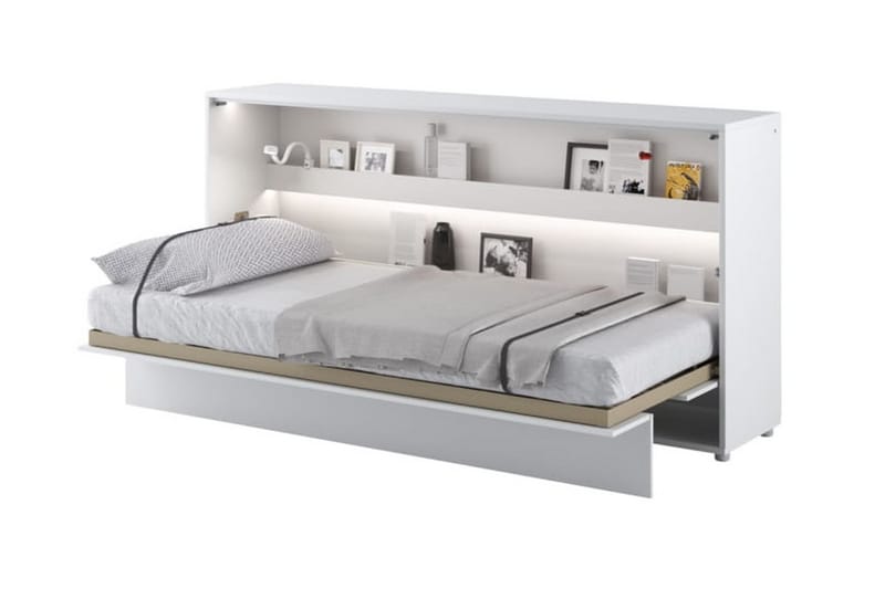 Sängskåp 90x200 cm Horisontellt - Bed Concept - Sängskåp