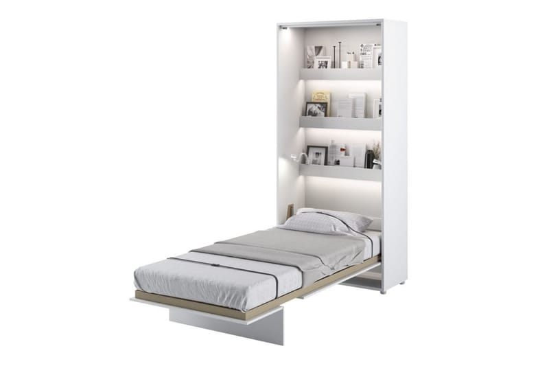 Sängskåp 90x200 cm Vertikal Vit  Bed Concept - Bed Concept - Sängskåp