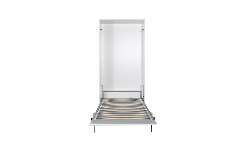 Sängskåp vit - 140×200 cm - Compact living - Vit matt - Möbler - Säng - Gästsäng & extrasäng - Utdragssäng