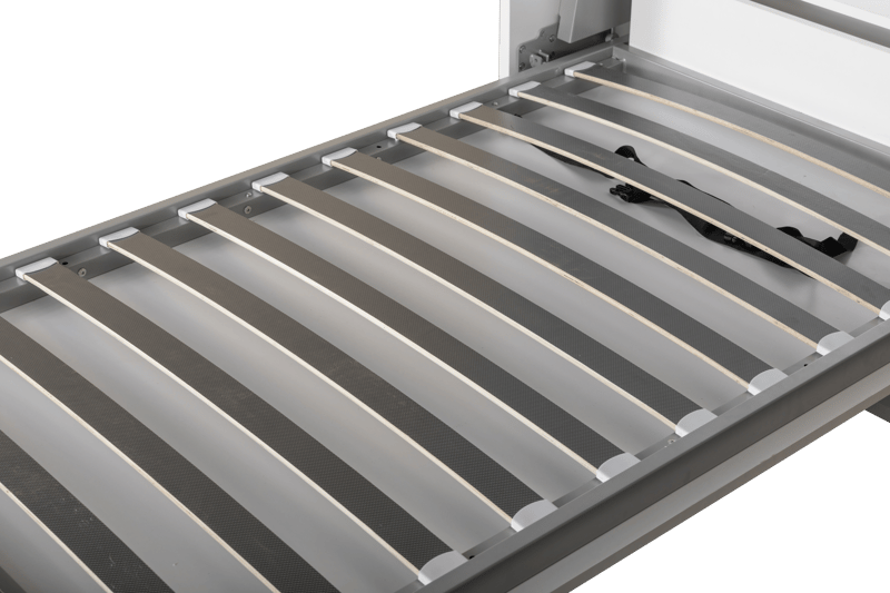 Sängskåp vit - 140×200 cm - Compact living - Vit matt - Möbler - Säng - Gästsäng & extrasäng - Utdragssäng