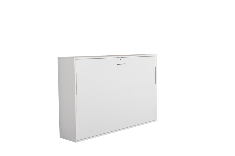 Sängskåp vit - 90x200 cm - Compact living - Vit matt - Möbler - Säng - Gästsäng & extrasäng - Utdragssäng