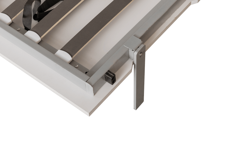 Sängskåp vit - 90x200 cm - Compact living - Vit matt - Möbler - Säng - Gästsäng & extrasäng - Utdragssäng