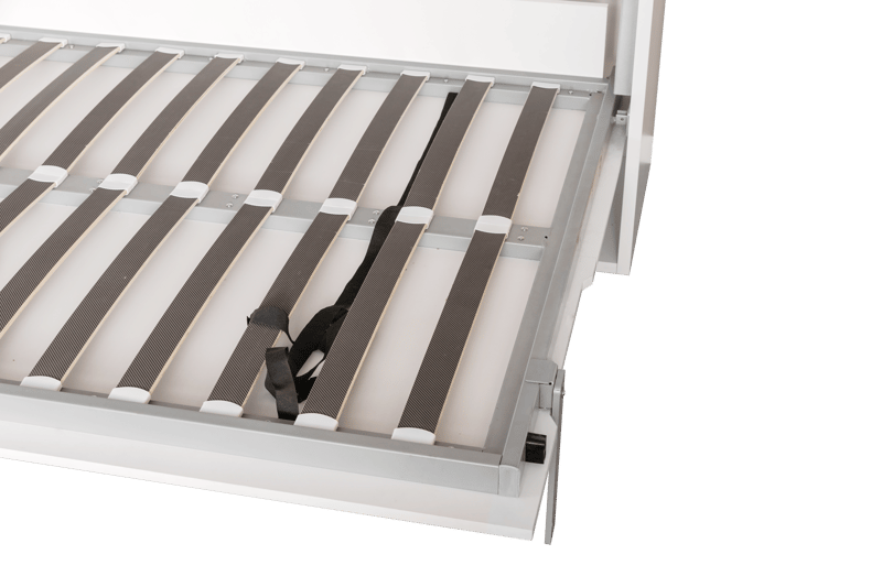 Sängskåp vit - 90x200 cm - Compact living - Vit matt - Möbler - Säng - Gästsäng & extrasäng - Utdragssäng