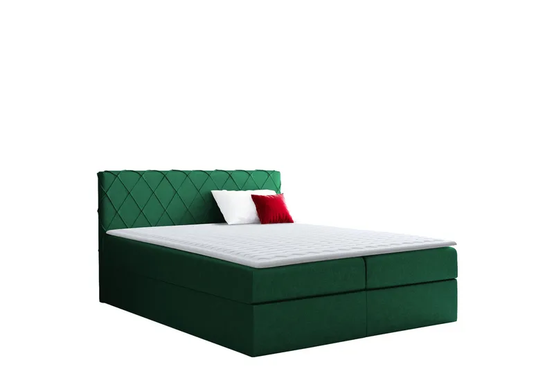 Gabin Sängpaket Kontinentalsäng 120x200 cm, Grön