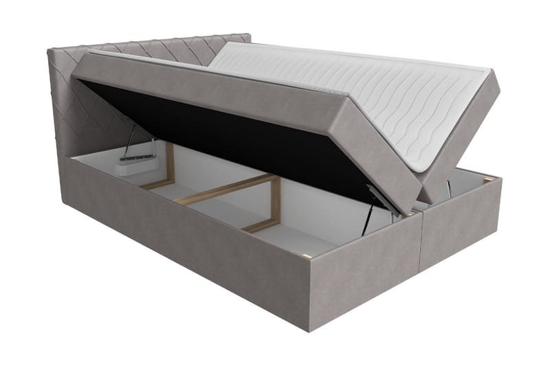 Gabin Sängpaket Kontinentalsäng 140x200 cm - Grön - Möbler - Säng - Komplett sängpaket