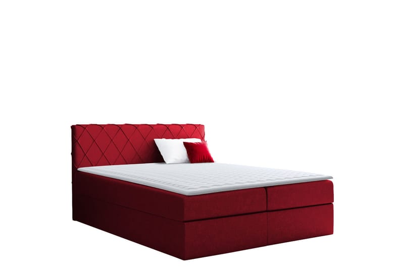 Gabin Sängpaket Kontinentalsäng 140x200 cm, Röd