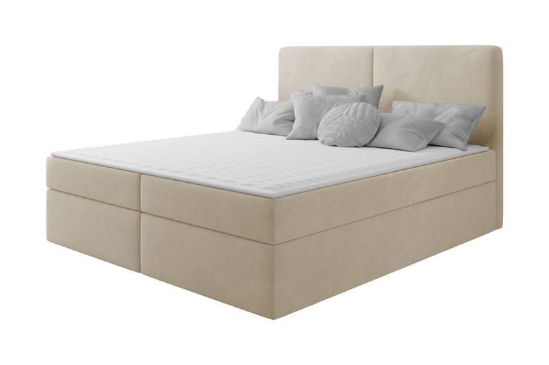 Garris Sängpaket Kontinentalsäng 140x200 cm - Beige - Möbler - Säng - Komplett sängpaket