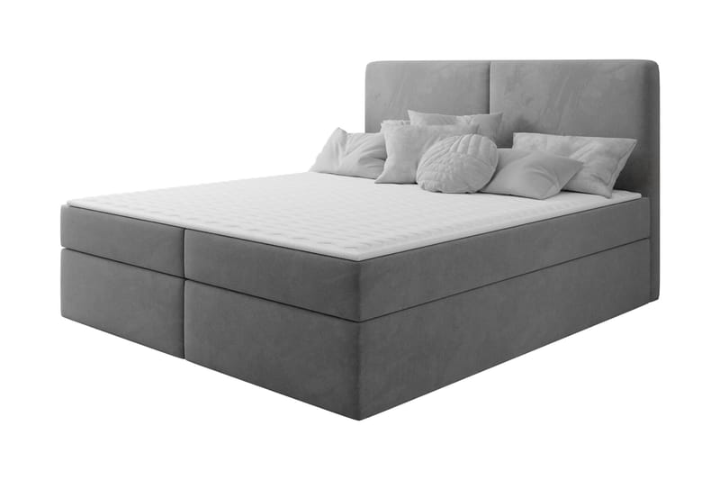 Garris Sängpaket Kontinentalsäng 140x200 cm - Grå - Möbler - Säng - Komplett sängpaket