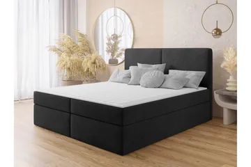 Garris Sängpaket Kontinentalsäng 160x200 cm - Svart - Möbler - Säng - Komplett sängpaket