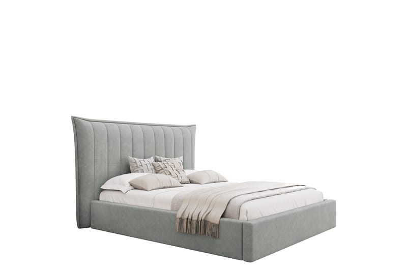 Garson Sängram 160x200 cm - Ljusgrå - Möbler - Säng - Sängram & sängstomme