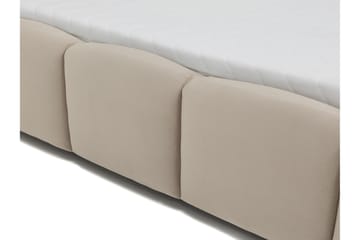 Gioia Sängram med Förvaring 90x200 cm - Beige - Möbler - Säng - Sängram & sängstomme