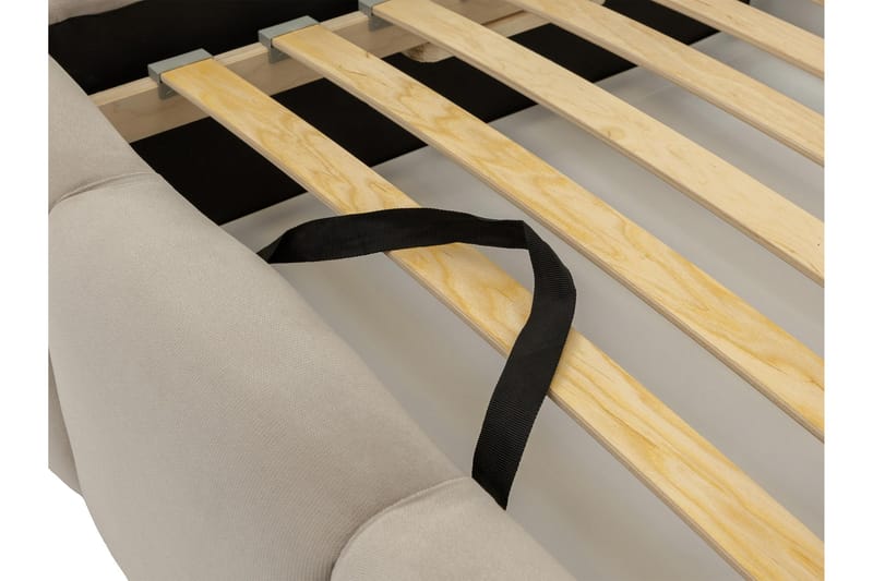 Gioia Sängram med Förvaring 90x200 cm - Grå - Möbler - Säng - Sängram & sängstomme