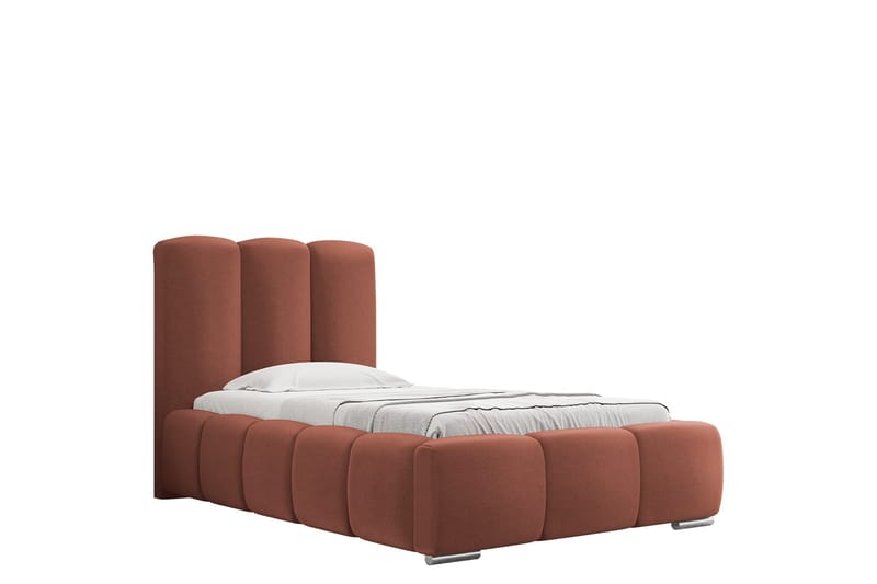 Gioia Sängram med Förvaring 90x200 cm - Rosa - Möbler - Säng - Sängram & sängstomme