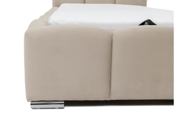 Gioia Sängram med Förvaring 90x200 cm - Vit - Möbler - Säng - Sängram & sängstomme