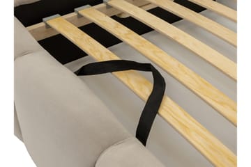 Gioia Sängram med Förvaring 90x200 cm - Vit - Möbler - Säng - Sängram & sängstomme