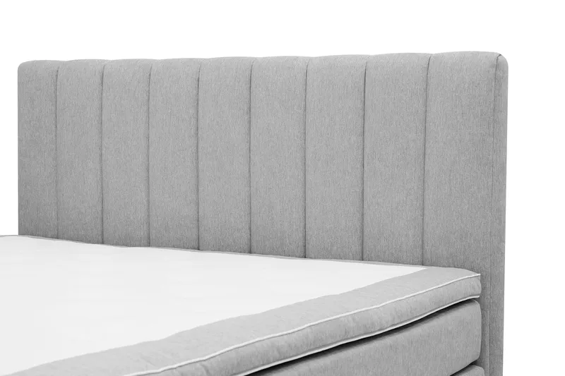 Hilton High Komplett Sängpaket 160x200 cm - Grå - Möbler - Säng - Kontinentalsäng