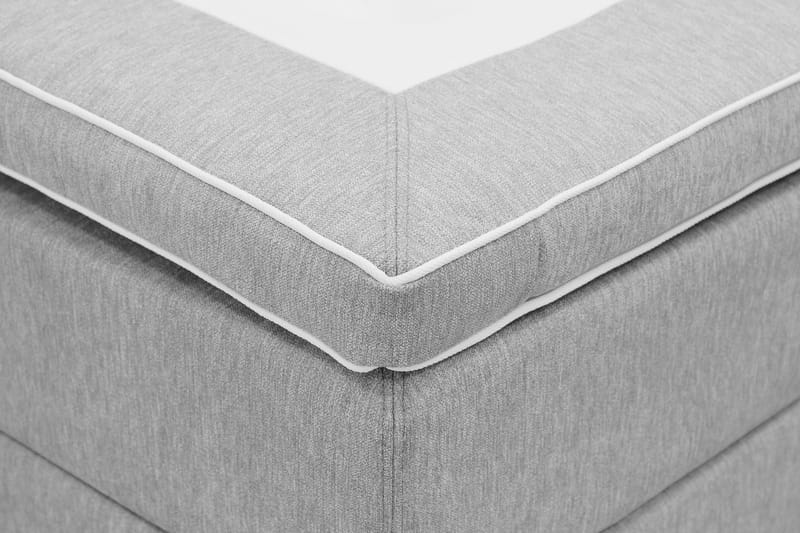 Hilton High Komplett Sängpaket 160x200 cm - Grå - Möbler - Säng - Komplett sängpaket