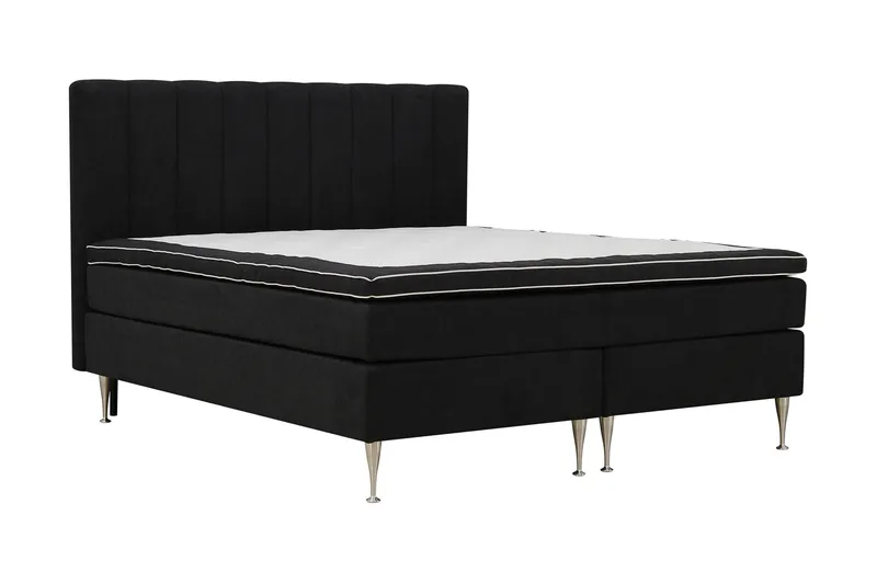 Hilton High Komplett Sängpaket 160x200 cm, Mörkgrå