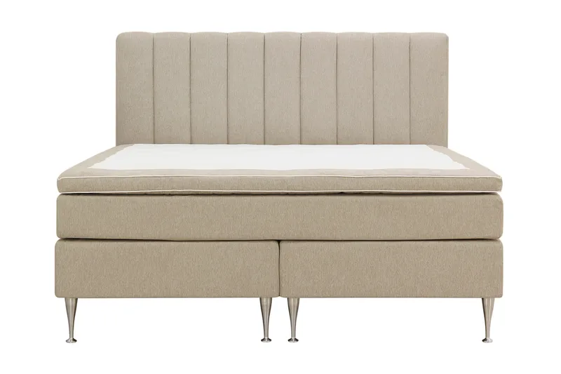 Hilton High Komplett Sängpaket 180x200 cm - Beige - Möbler - Säng - Kontinentalsäng