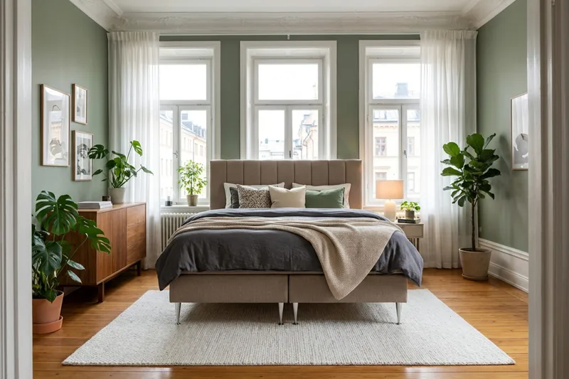 Hilton High Komplett Sängpaket 180x200 cm - Brun - Möbler - Säng - Kontinentalsäng