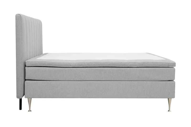 Hilton High Komplett Sängpaket 180x200 cm - Grå - Möbler - Säng - Kontinentalsäng