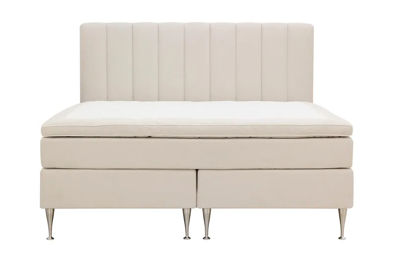 Hilton High Komplett Sängpaket 180x200 cm - Ljusbeige - Möbler - Säng - Kontinentalsäng