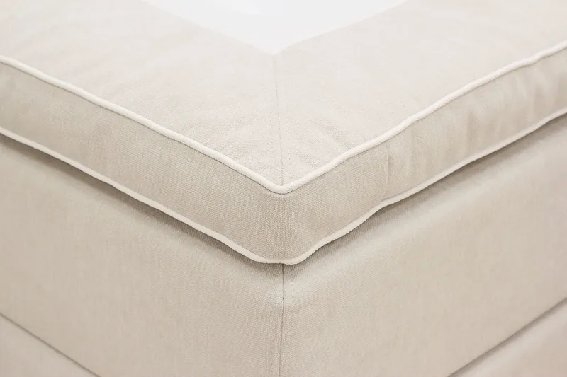 Hilton High Komplett Sängpaket 180x200 cm - Ljusbeige - Möbler - Säng - Kontinentalsäng